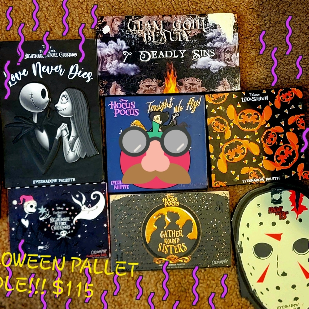 Halloween Eyeshadow Palettes Bundle